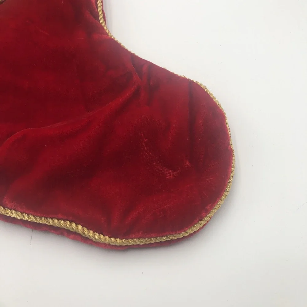 Christmas Stocking‎ Aldik Made In India Top 100% Viscose Lining Filling 100% Cot